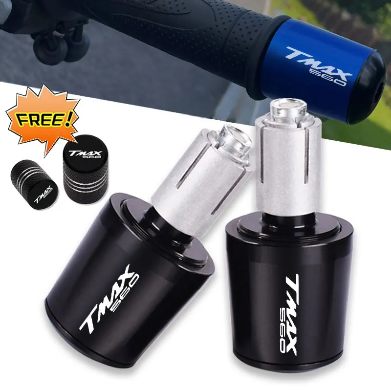 

For YAMAHA T-MAX TMAX 560 T max 560 T-Max560 TMAX560 2020 Motorcycle CNC Handle Bar Handlebar Grips Cap End handle Plugs cap