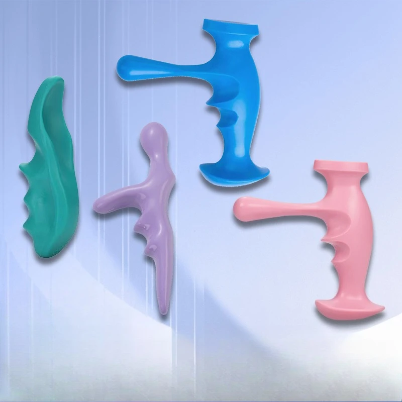 

T-shaped Massager Portable Massager Thumb Finger Pressure Press Trigger Point Deep Relax Physiotherapy Relieve Fatigue Massage