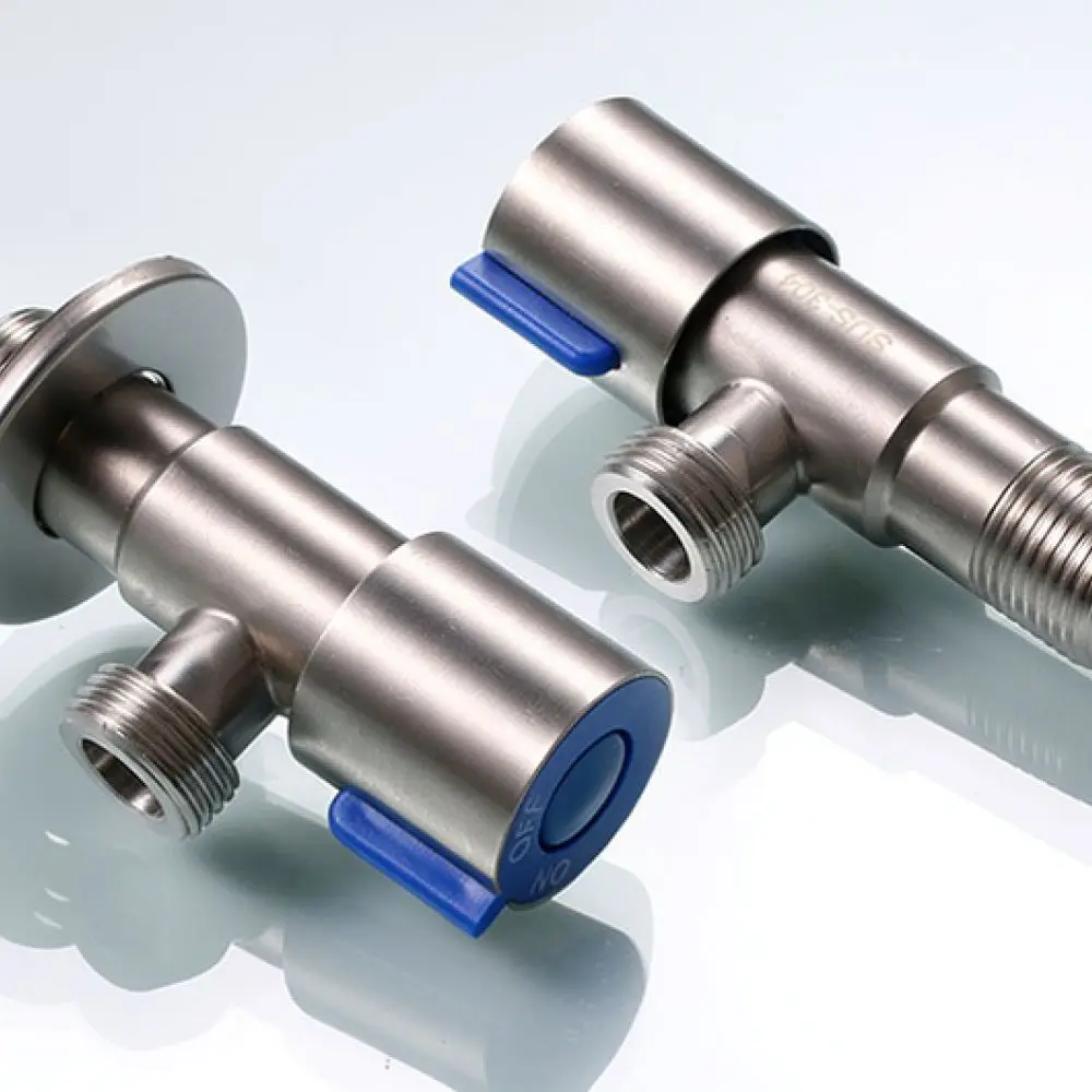 Bathroom Cleaning Bidet Applicator Stainless Steel Toilet Angle Valve Set Multi Functional High Pressure Spray Head