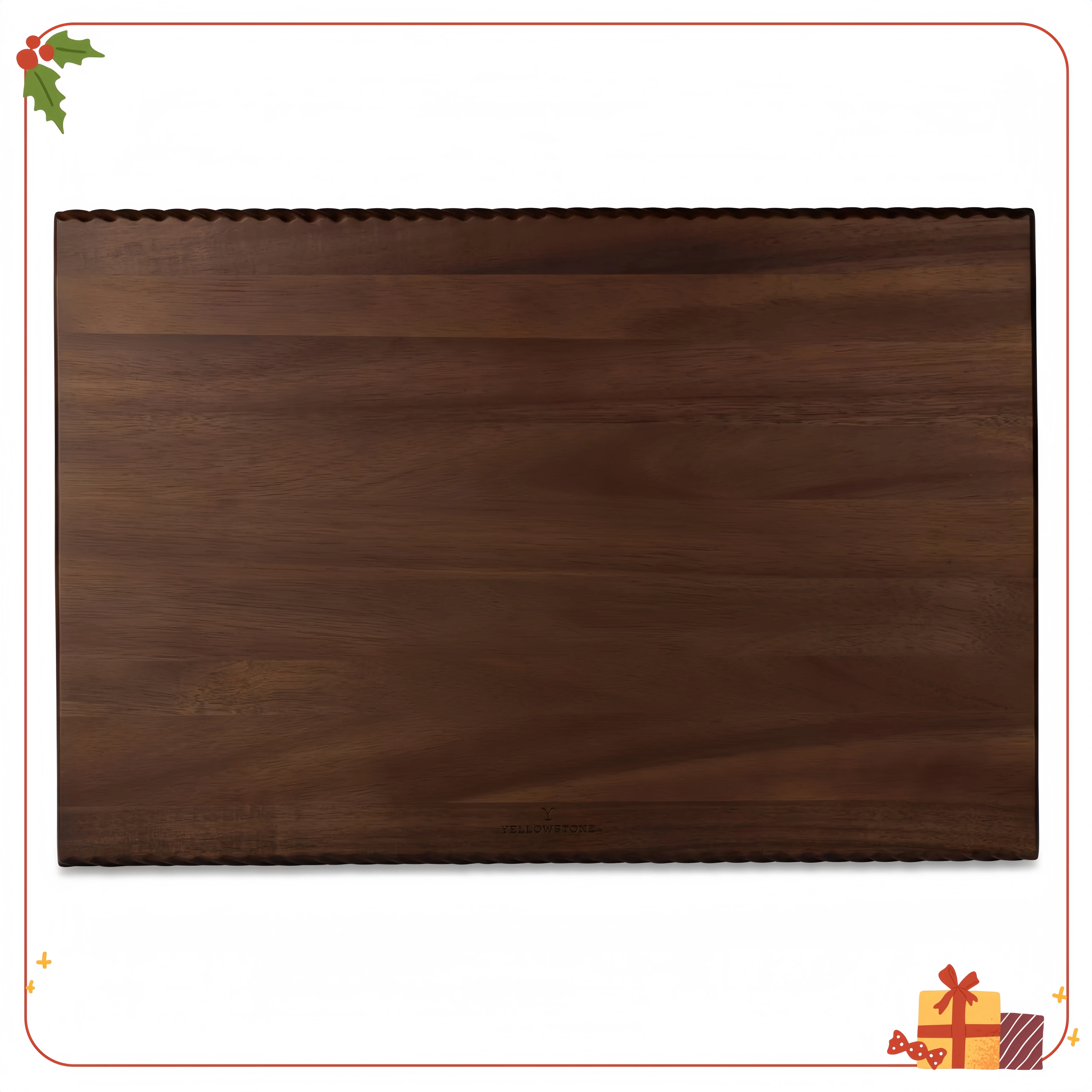 

18x12 Inch Braided Wooden Butcher Block, Cutting Board for Meat, Vegetables & Kitchen Countertop Prep