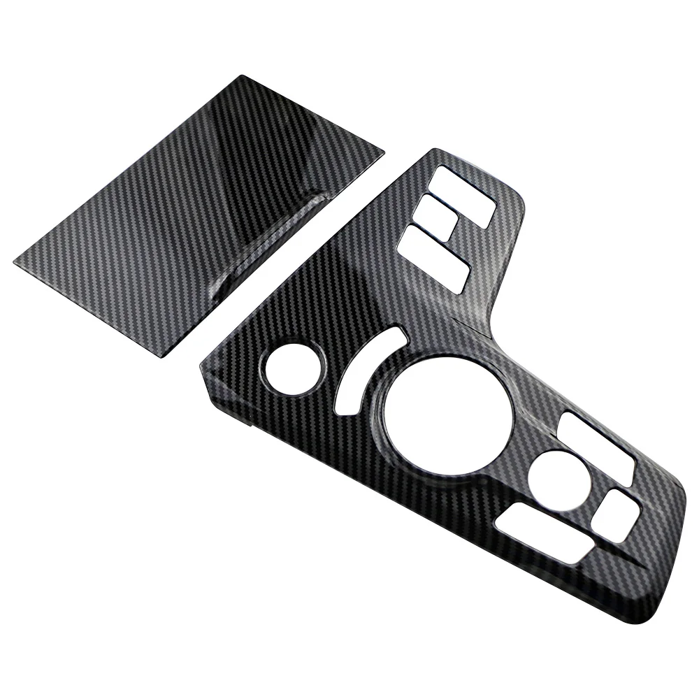 Car Interior ABS Carbon Fiber Accessories for Kia Sportage NQ5 2022-2024 Instrument Console Gear Water Cup Cover Air Vent Trims