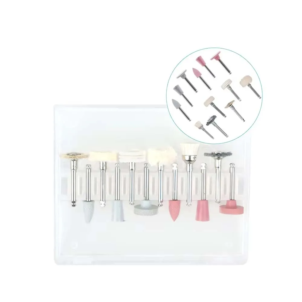 

Набор из 12 суставов для стоматологической полировки NIGF DenspayRA 2,35 мм для низкоскоростной ручки для полировки фарфора для ногтей