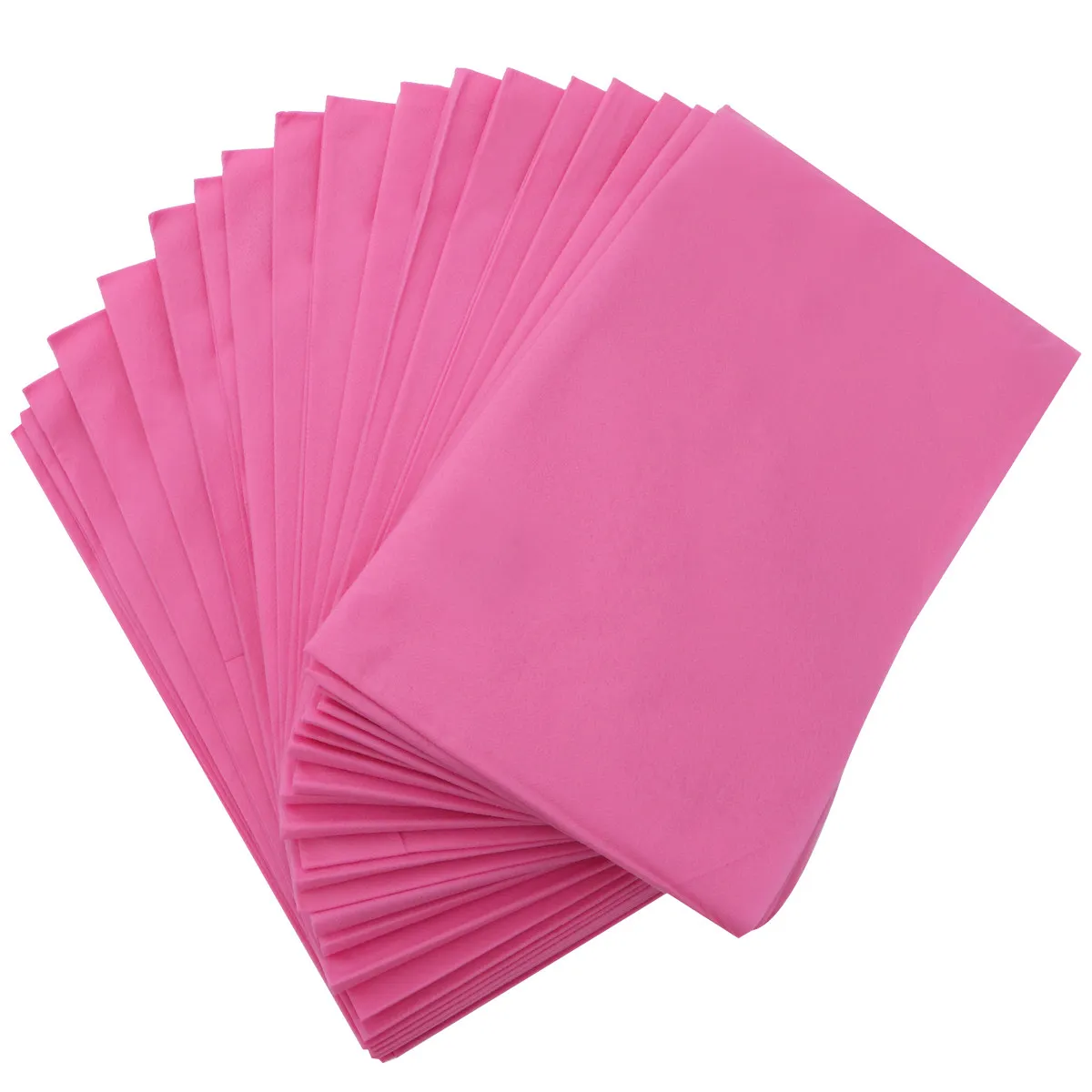 

10Pcs Nonwoven Disposable Bed Sheets 175x75cm Soft Breathable Thin Bed Covers for Travel Spa Massage Salon Use Travel Sheets