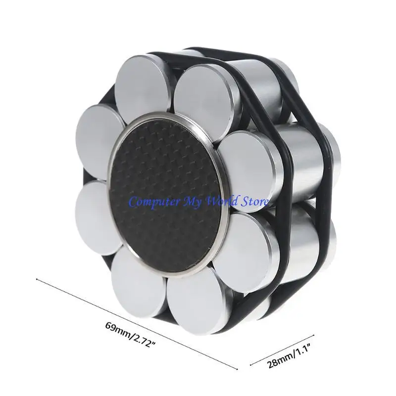 Metal Disc Stabilizer Lightweight Record Player Weight Clamp Disc