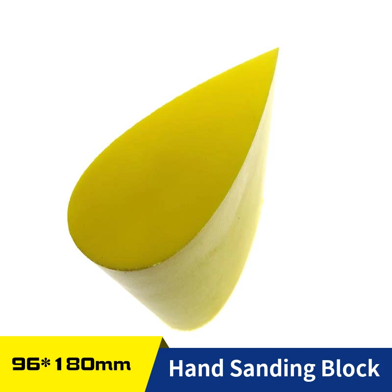 PU Foam Hand Sanding Pad Hand Sanding Block for Woodworking, Furniture Restoration, Home and Automotive Body Hand Grinding Pad