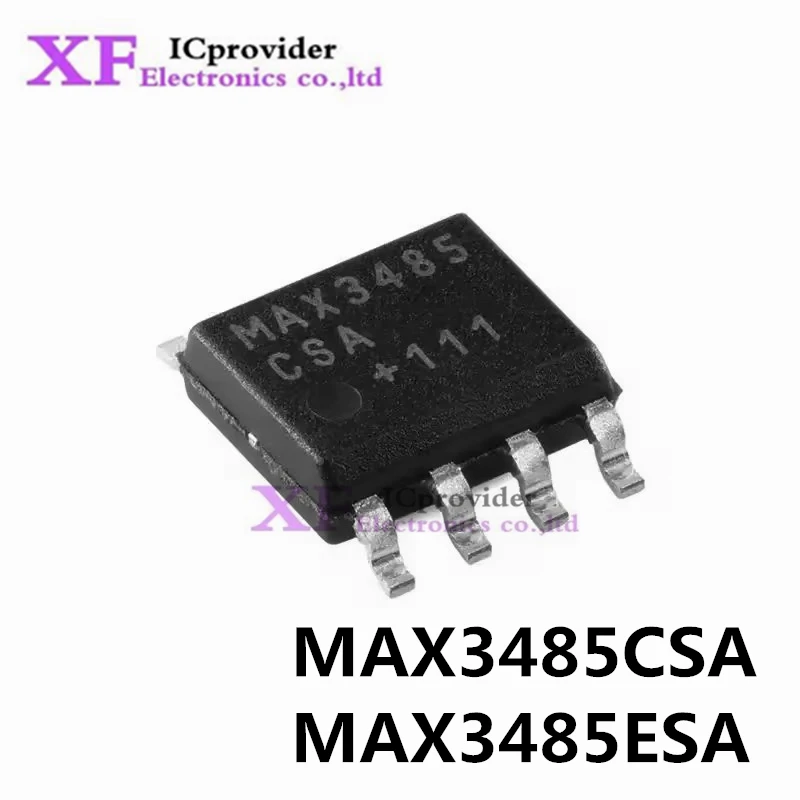 5Pcs New Original MAX3485CSA MAX3485ESA industrial  SOP-8 level conversion      Free Shipping