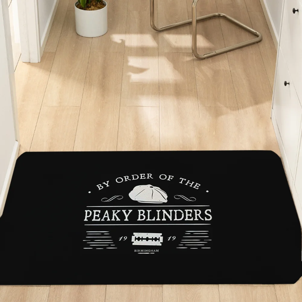 Felpudo para exteriores, tapete para puerta de entrada, entrada por pedido de los PERAKY BLINDERS, cosas para el hogar, artículos de decoración, alfombra para cocina