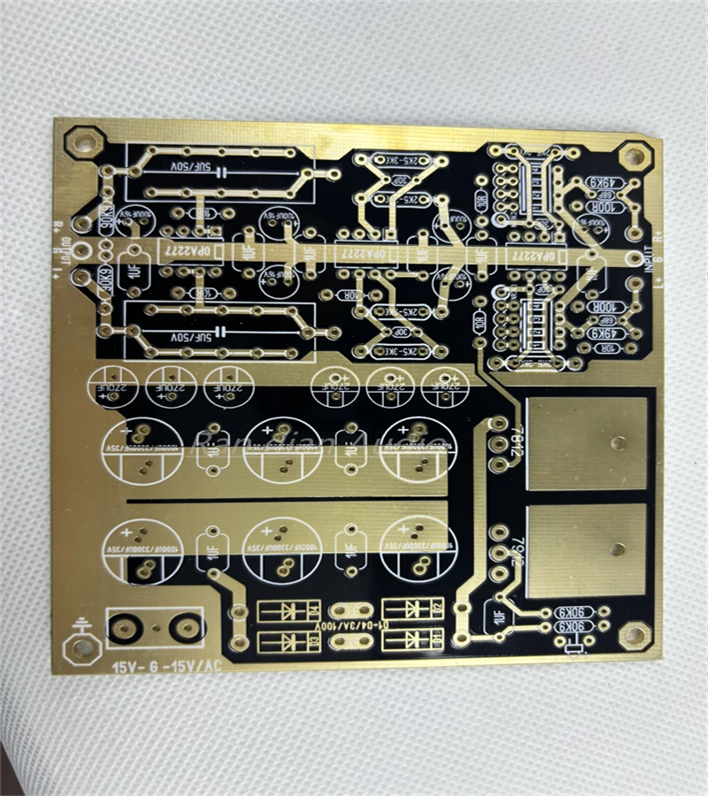 A23 Hi-Fi Preamplifier Adjustable Gain Multiple Pre-Amp PCB / DIY Kit / Finished Board （OPA2277）