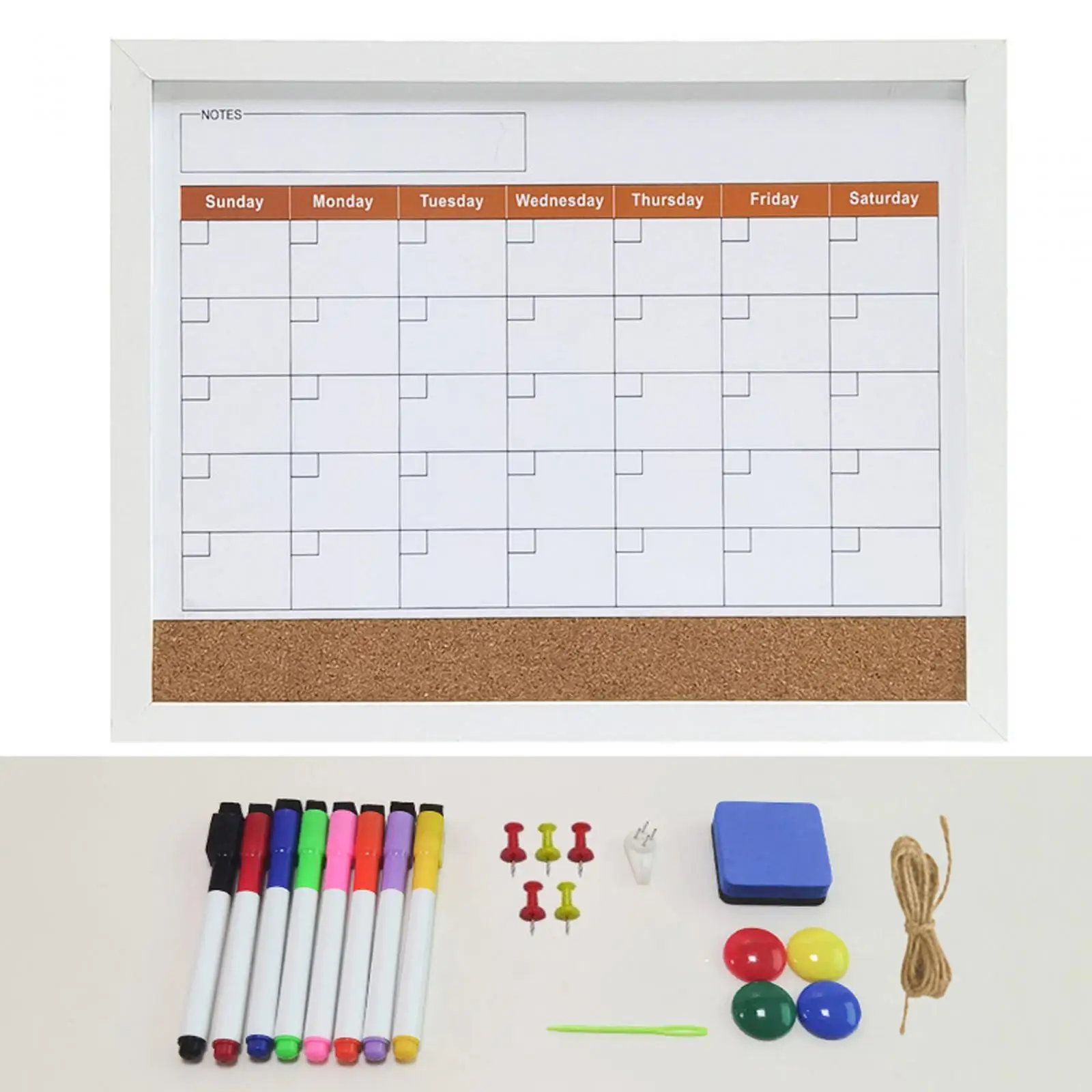 

Ежемесячный календарь-планировщик, магниты на холодильник, календарь на холодильник для настенного офиса и дома