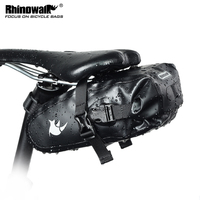 Rhinowalk 1.5L Bicycle Saddle Bag Full Waterproof Cycling Seat Bag MTB Road Bicycle Repair Tools Bag bisiklet aksesuar TF550