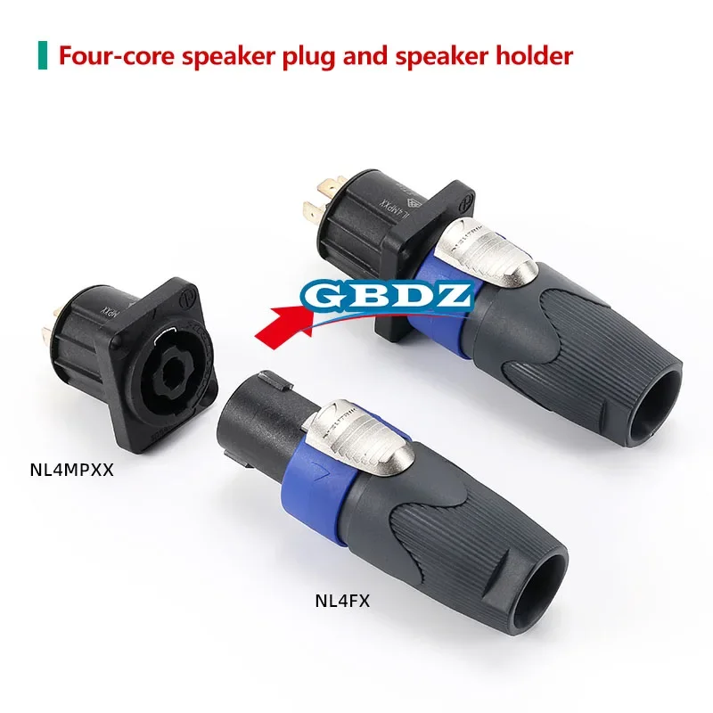 NL2F/4FXX-W-S Professional Speaker Cable2/4/6/8-core Audio Plug Type-C XLR Audio Equipment Connection Between Cable Connector