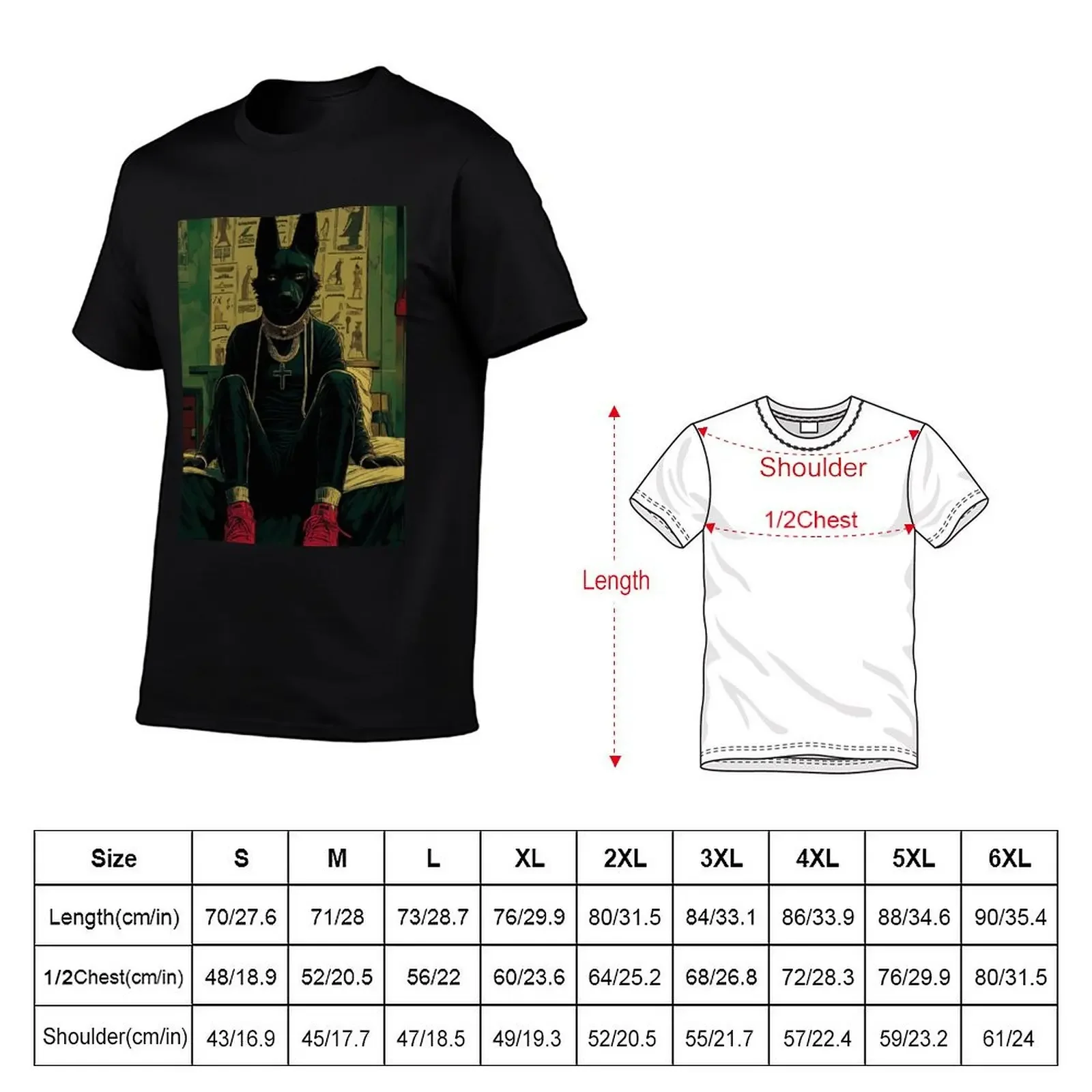 90s Relaxing Anubis - Lo-fi Vibes T-Shirt shirts graphic tee Short sleeve tee custom t shirt tops heavy weight t shirts for men