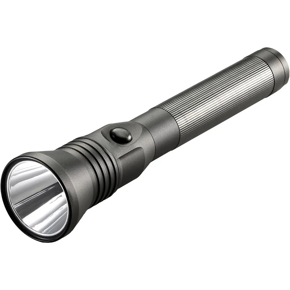 Rechargeable flashlight - Black style design, simple and beautiful, high lumen, far-reaching beam size ‎9.65 x 2.2 x 2.2 inches