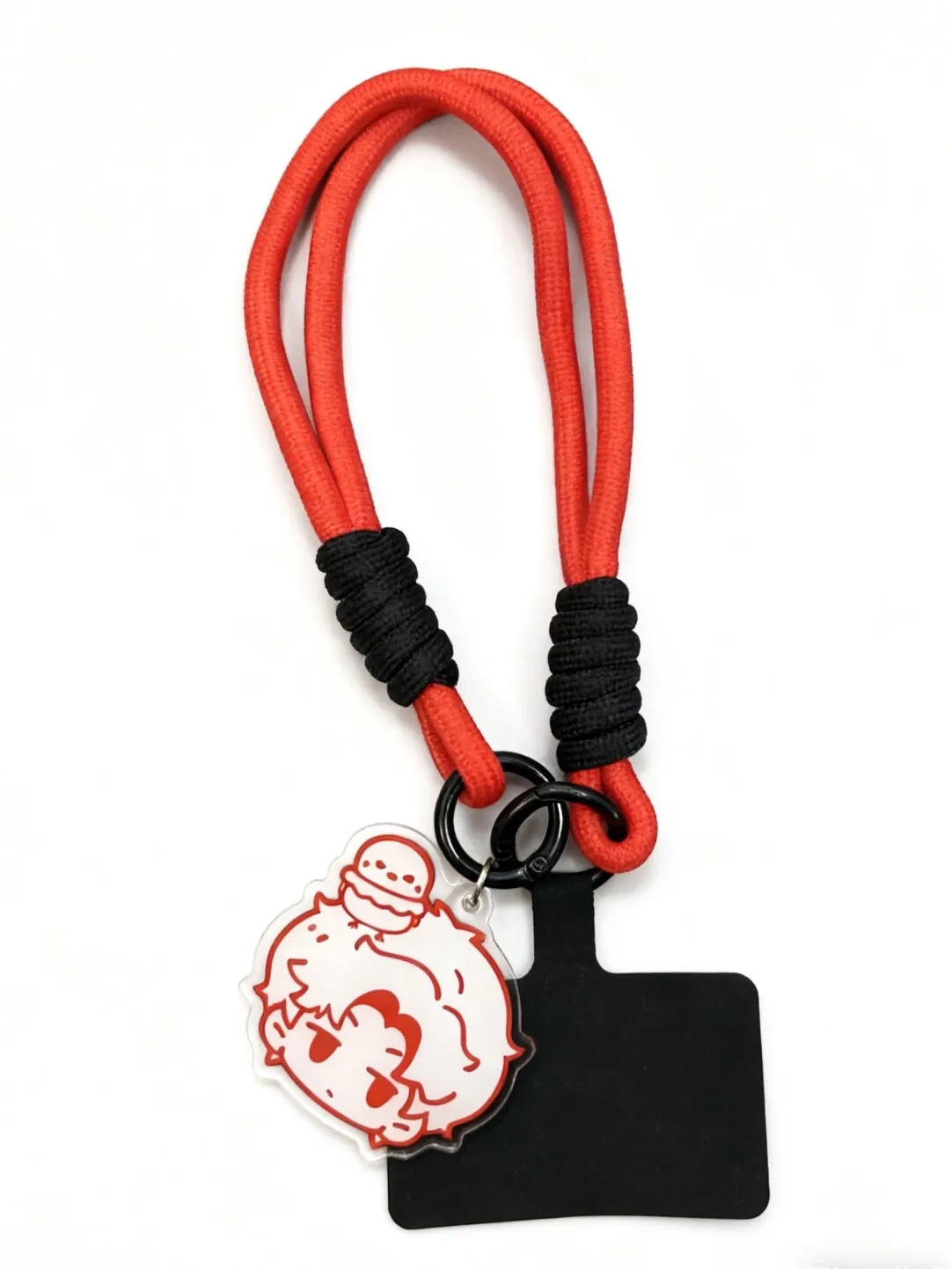 متوفر 2025 أنيمي الحب والفضاء العميق لعبة البضائع رافاييل كزيفير زين سيلوس كاليب الهاتف الحبل سلسلة مفاتيح مصنوعة من الأكريليك سحر