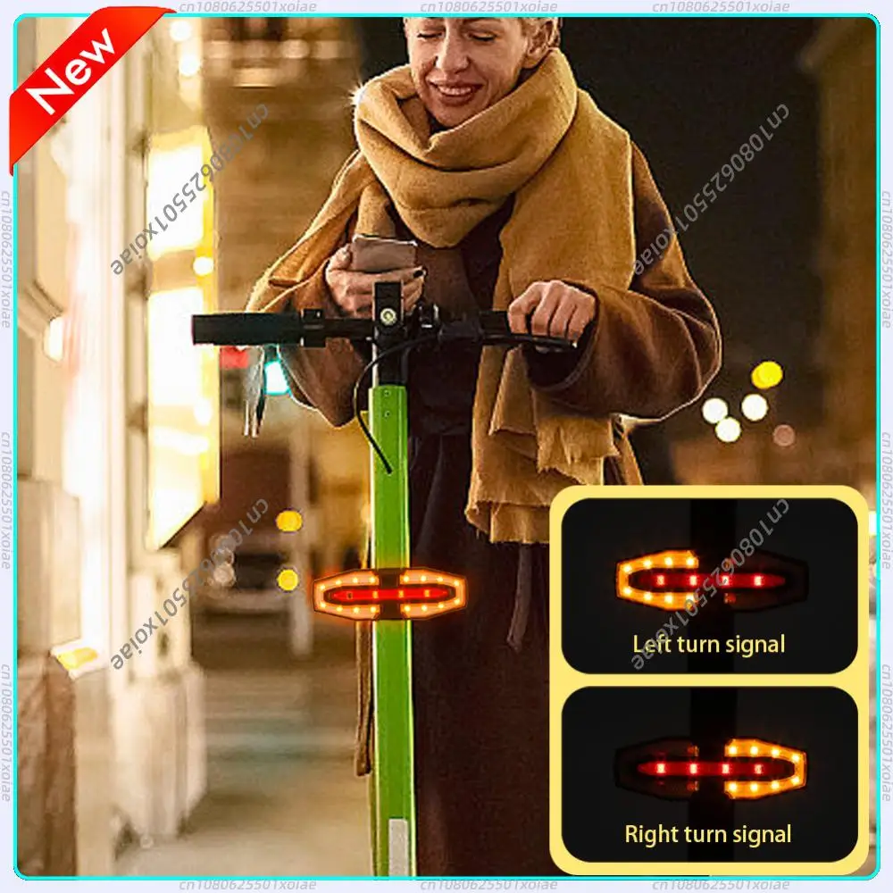 

Wireless Remote Turn Signal Tail Light For Xiaomi M365 Pro 2 Mi 4 Electric Scooter Type-C USB Rechargeable Rear Safety Lamp