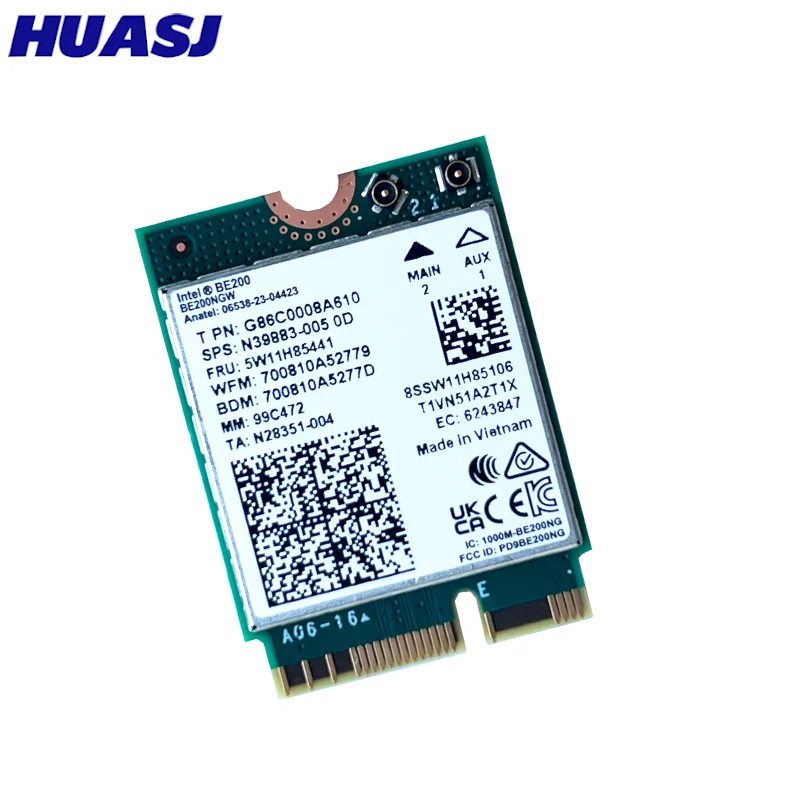 Intel BE200 – Adaptador WiFi 7 M.2 con Bluetooth 5.4 Tri-Band - imagen 4