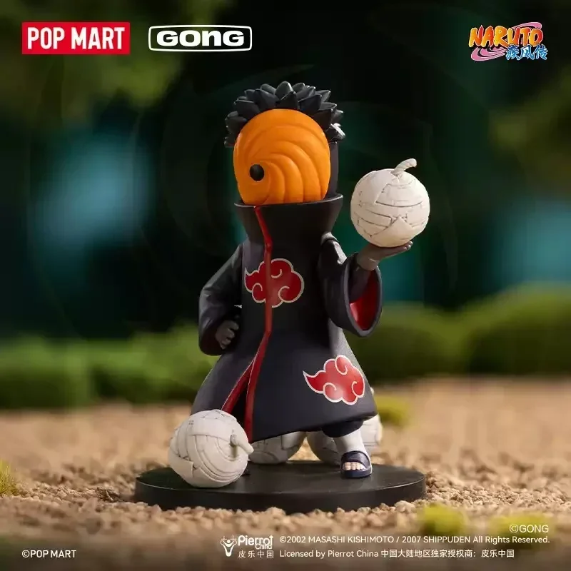 POPMART GONG Naruto Shippuden Akatsuki Arc Series Blind Box Mystery Box Guess Bag Toys Doll Anime Figure Ornaments Collection