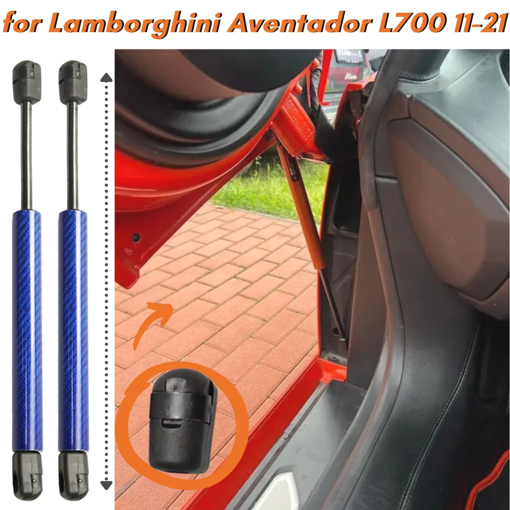 

Qty(2) Side Door Hinge Gas Struts for Lamborghini Aventador L700 2011-2021 470837723A Lift Supports Gas Springs Shock Absorbers