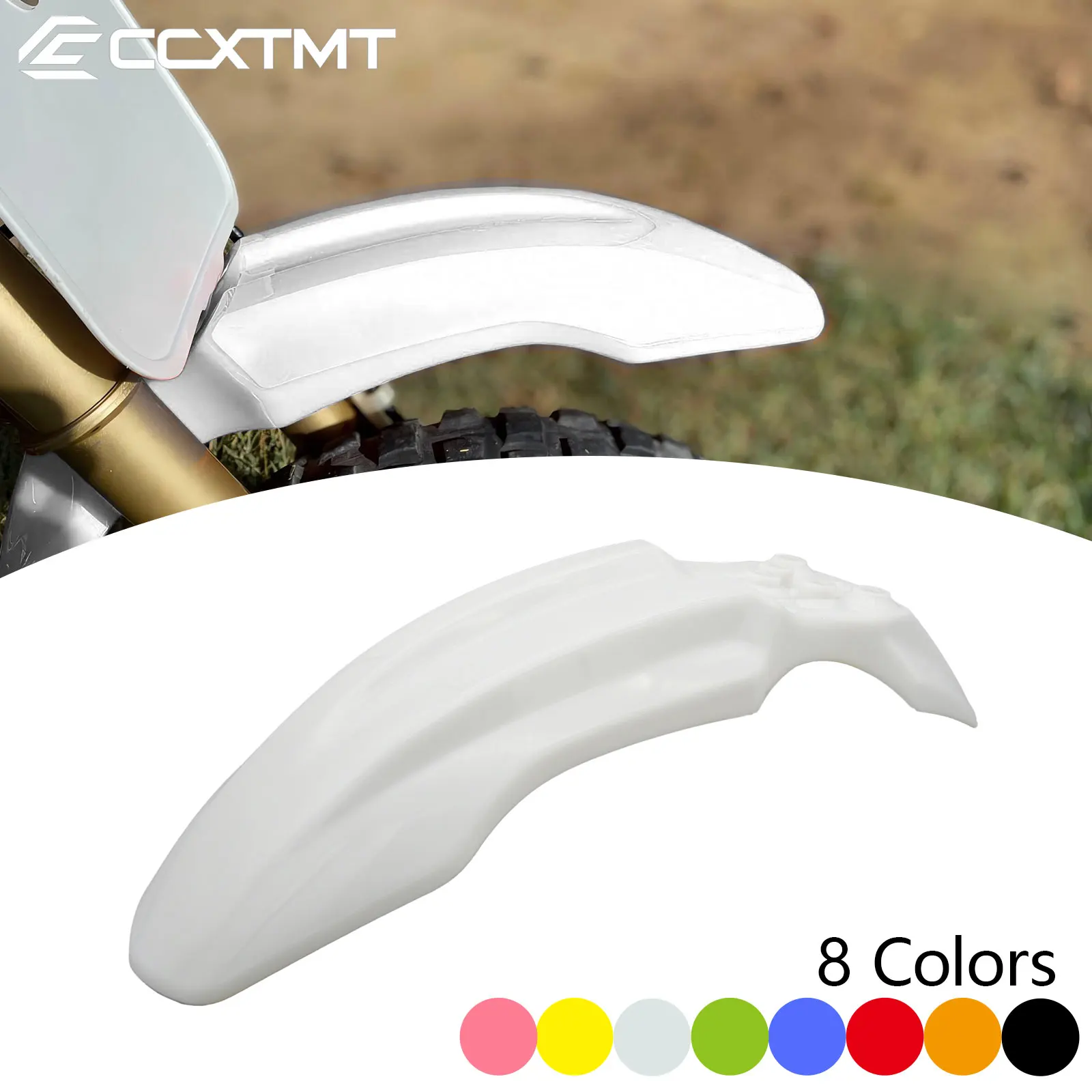 Motorcycle Front Wheel Mudguard Plastic Front Fender Protector Extension Mud Guard For Honda CRF50 2004-2021 2022 XR50 2000-2003