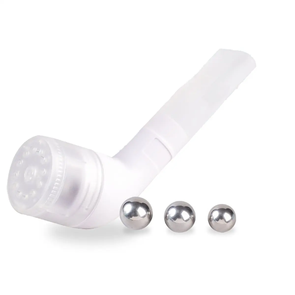 A45I Flutter Valve Breathing Exercise Device for Lungs, Breathing Trainer, Flutter Valve Device, Equipped 3 Balls
