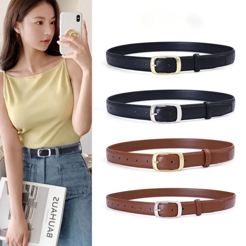 

Dresses Decoration Women's Pin Buckle Belt Versatile Fashion Waistband Waist Belt