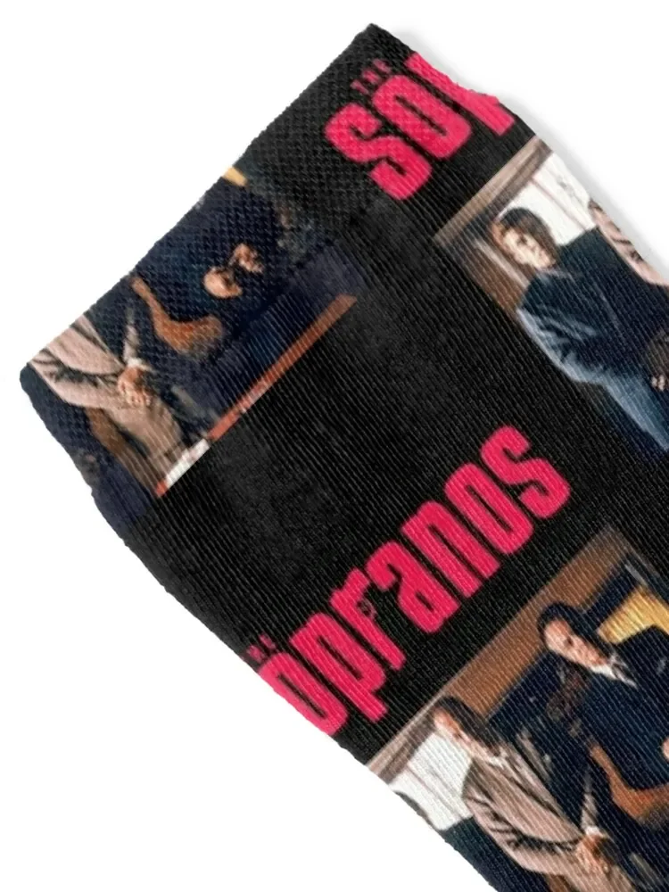 The Sopranos Vintage Socks Hiking boots men cotton high quality Male Socks Women's