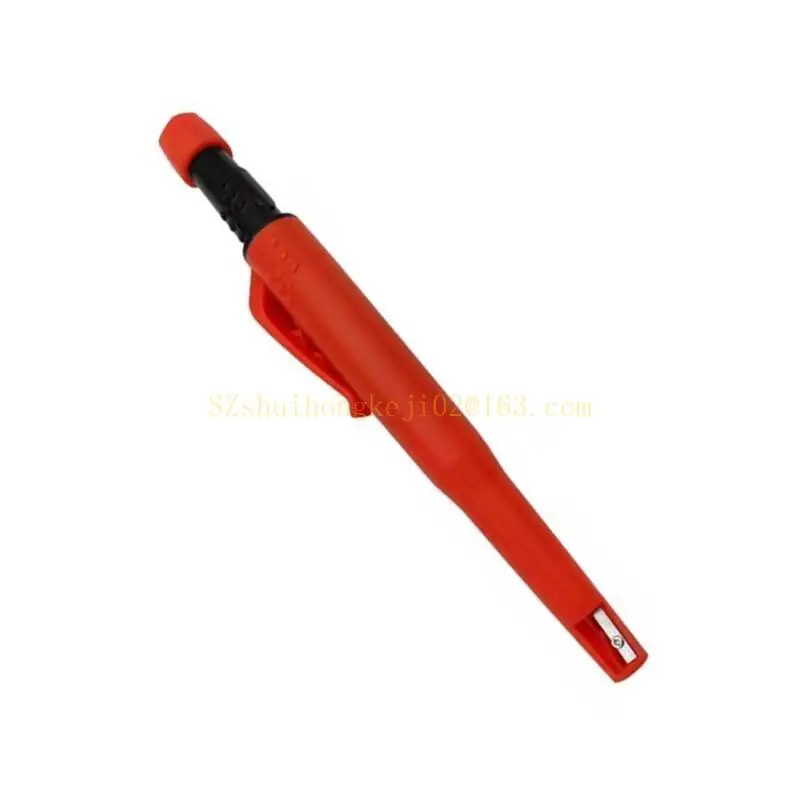 

Mechanical Woodworking Pencil Deep Hole Woodworking Pencils with Built in Sharpener Long Nose Marking Pencil for best sale