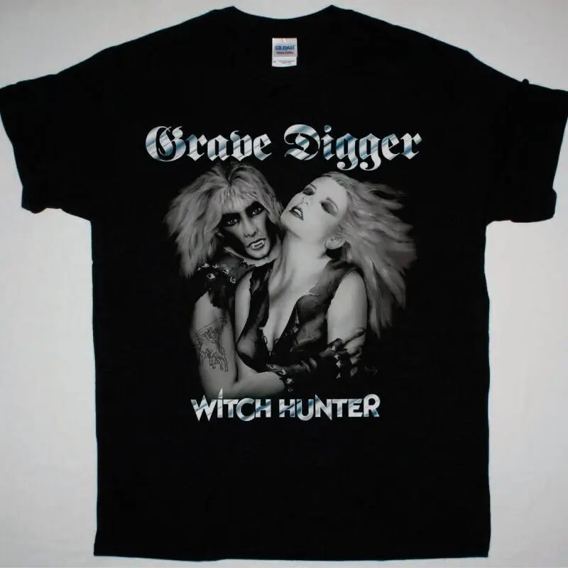 GRAVE DIGGER WITCH HUNTER NEW BLACK T-SHIRT