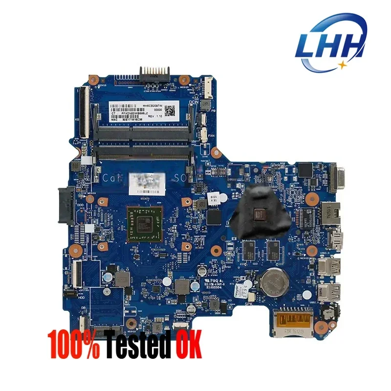 

6050A2822801 Материнская плата для ноутбука HP 14-AN с процессором E2-7110 A4-7210U A6-7310U R5 M1-30 2G GPU