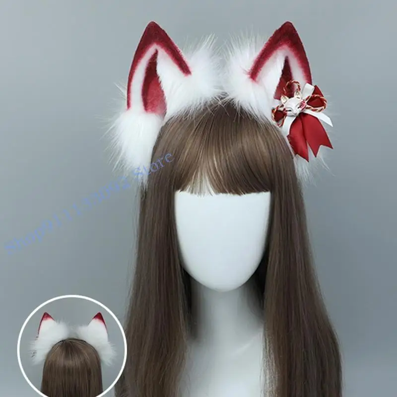 

H9ED Cartoon for Facial for Head Hoops Women Makeup Cosplay Party for Head Wea
