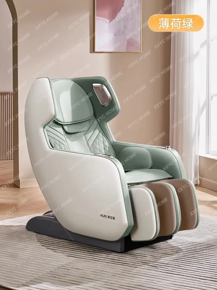 Mini Small Apartment Millet White Massage Chair Home Full-Automatic Luxury Space Capsule Chair Device