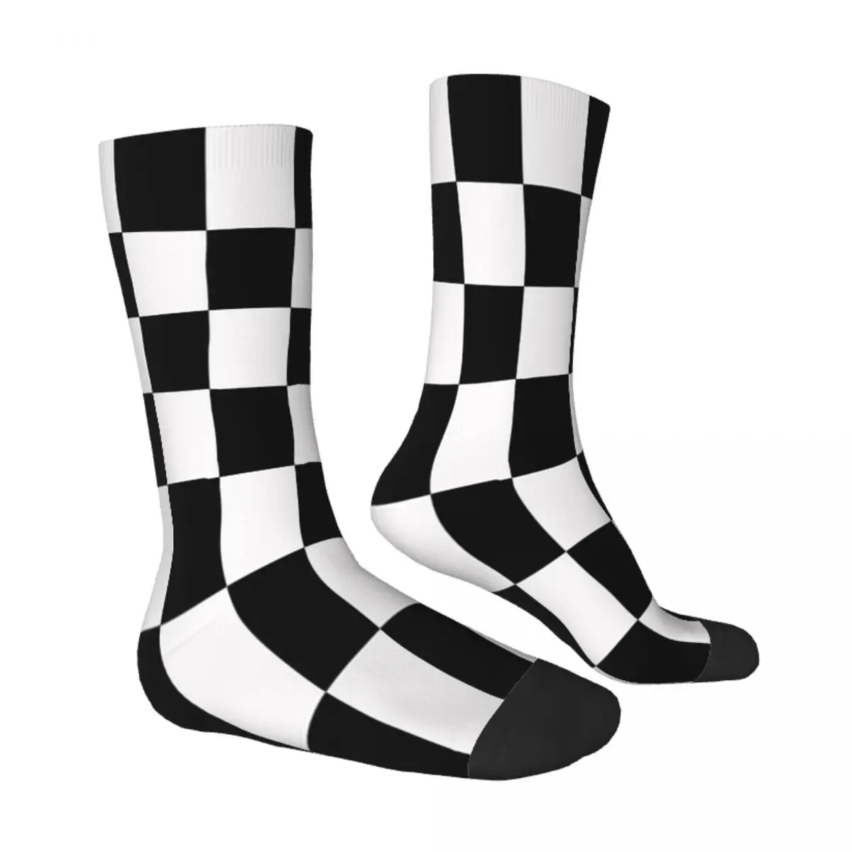 Chess Board Rock Hip Hop Socks Male Mens Women Summer Stockings Polyester