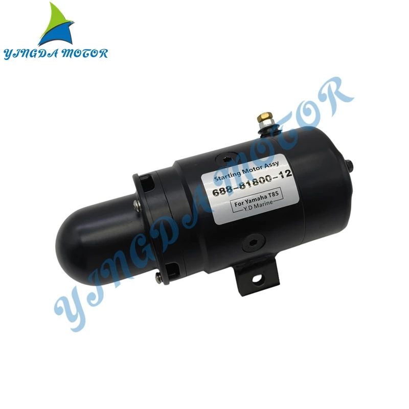

Стартер 688-81800-12 для лодочных моторов Yamaha 2T 85 л.с. (50-90 л.с.), аналог 688-81800-00, 688-81800-10, запчасть для лодок