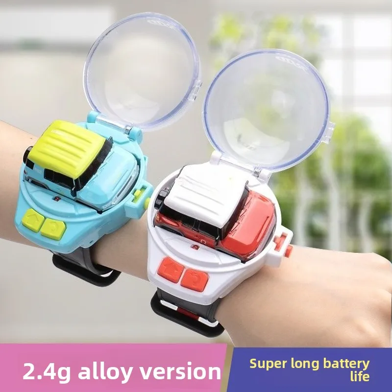 Cross-border C17 black technology watch remote control car mini car racing children boys and girls friends toy gift