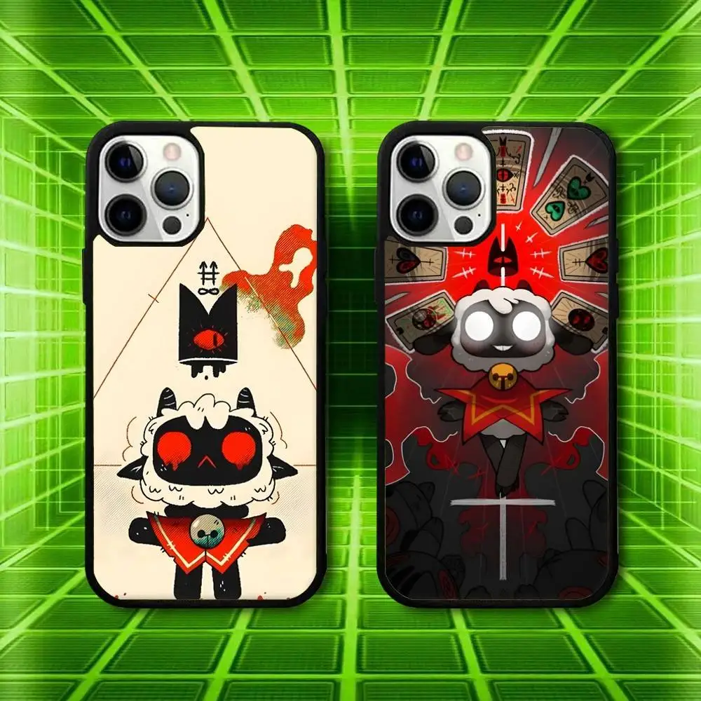 

Game C-Cult Of The Lamb Phone Case For iPhone 16,15,14,13,12,11,Pro,Max,Plus,Mini,SE4,E Magnetic Magsafe Wireless Charging