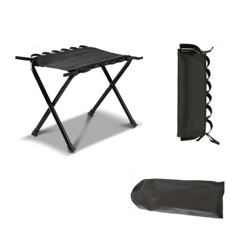 

Складной табурет повышенной прочности, легкий и компактный, для кемпинга, с сумкой для хранения, легко переносить, для рыбалки, пикника