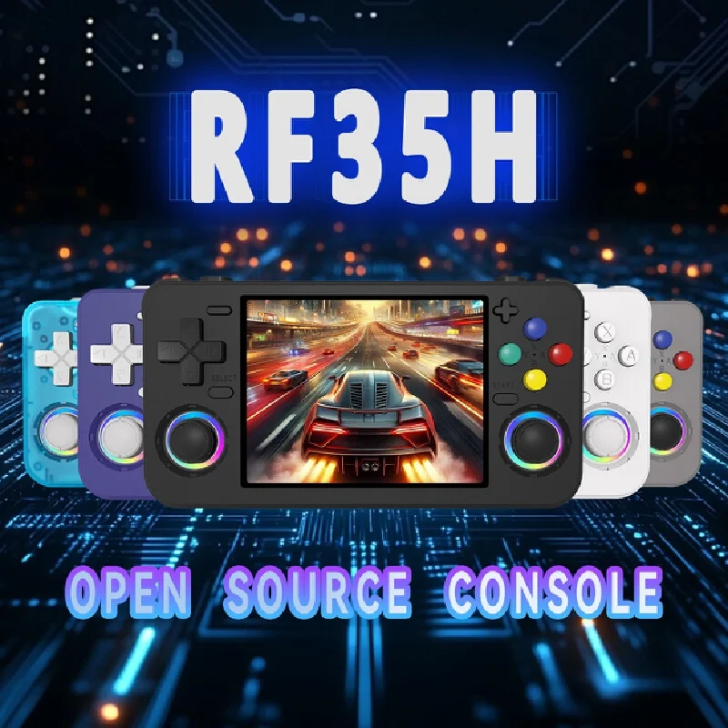 console-de-jeu-portable-retro-rf35h-lecteur-de-jeux-de-poche-ecran-ips-de-35-pouces-appareil-de-jeu-nostalgique-portable-prend-en-charge-ps-gba-arcade