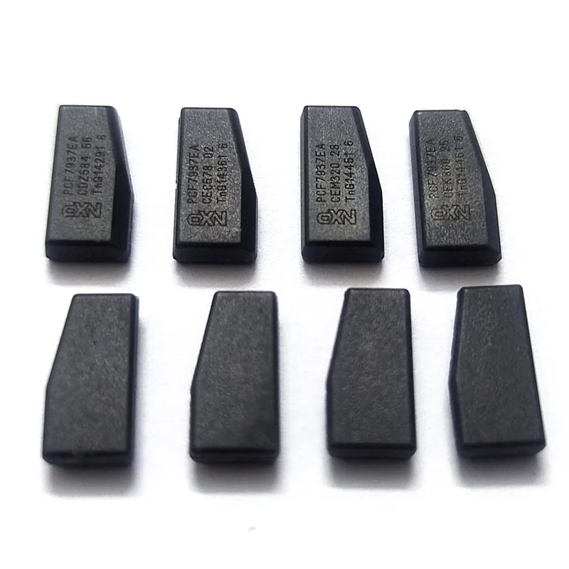 10pcs Original car key chip PCF7937EA PCF7937 7937 Carbon Chip Auto Transponder Chip for Car Key