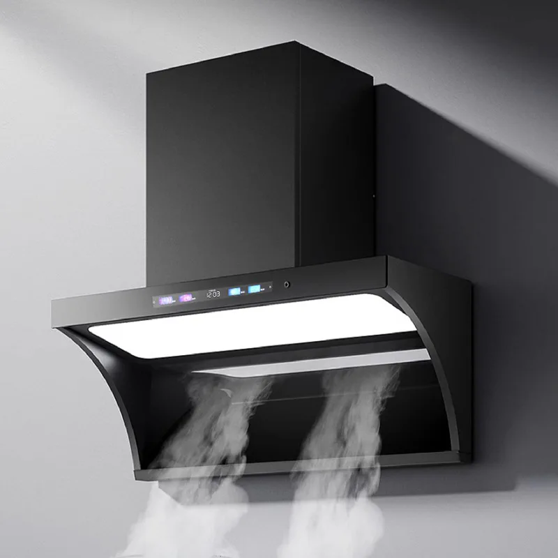 

900Mm 7R Shaped Range Hood 110V English Version Household Kitchen Extractor Fan