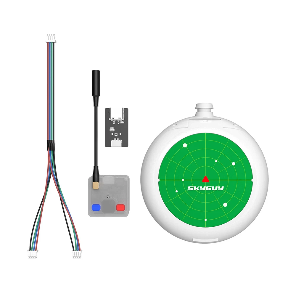 SKYGUY TIANREN Tracker GPS Coordinate Display Remote Strobe Light Buzzer Support 181GPS Module For RC Fixed Wing Search Rescue
