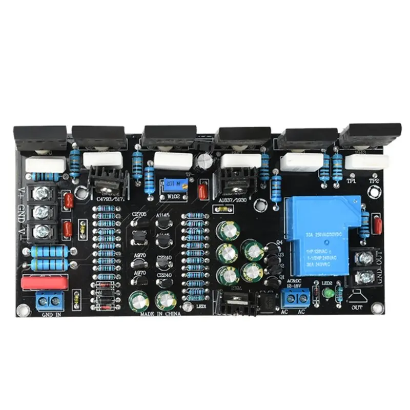 Lautsprecherschutzfunktion im Lieferumfang enthalten DC 300 W Mono-Leistungsverstärker 1943+ 5200 Hi-Fi-Hochleistungs-Audioverstärkerplatine