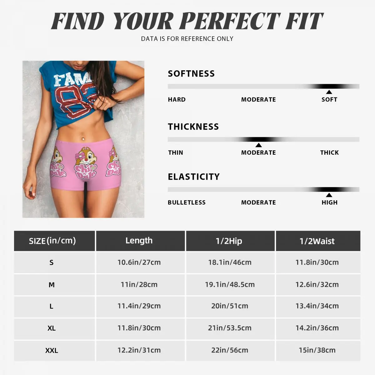 Custom Cute Cartoon Chip 'n' Dale Biker Running Workout Shorts for Women Gym Athletic Yoga Shorts image 6