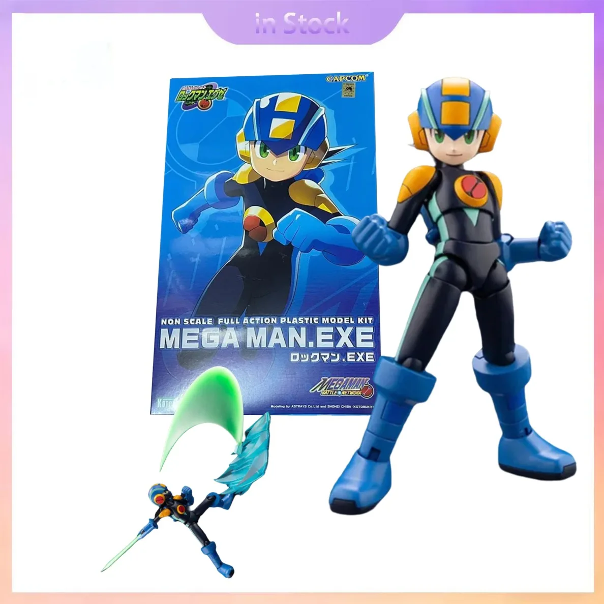 

Original Genuine In Stock Kotobukiya Rockman Mega Man EXE Anime Collection Action Figure Model Kits Gift for Boy girl Toys Gift