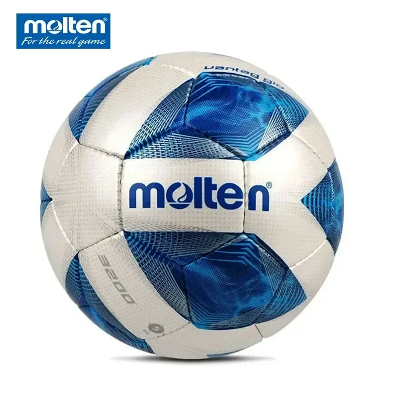 

Molten F5A3200 Training Game Soccer Original PU Leather Wear-resistant Standard Specification for Outdoor Balls