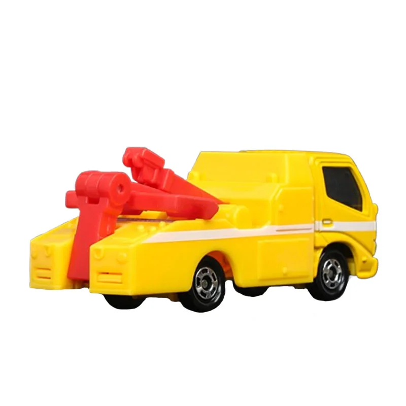 Takara tomy simulação modelo de carro toyota dyna wrcker caminhão periférico dos desenhos animados brinquedos figuras na moda ornamentos decoração presente