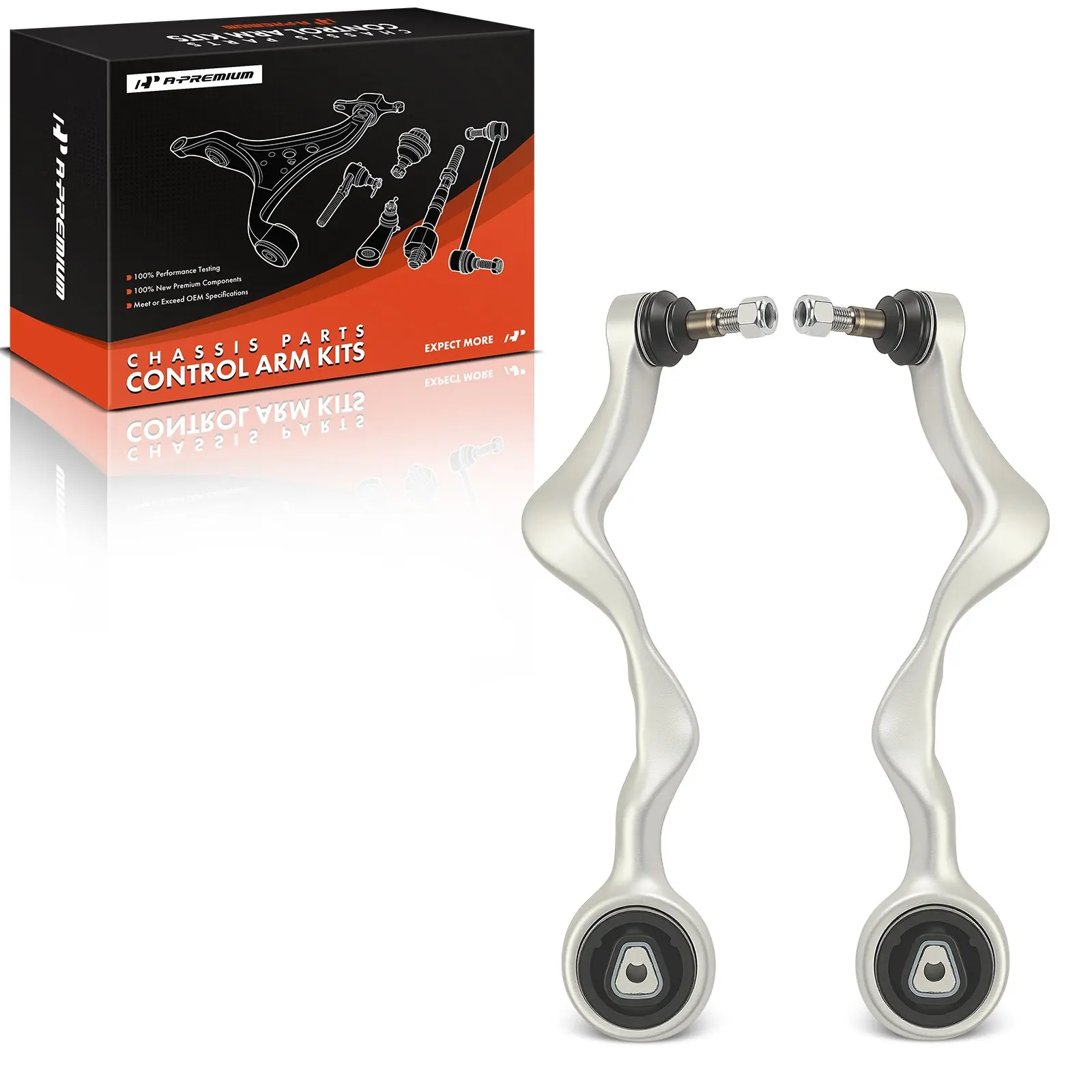 A-Premium 2x Front Lower Forward Control Arm w/Ball Joint for BMW 323i 2006-2011 325i 330i 2006 328i 2007-2013 335d 2009-2011 X1