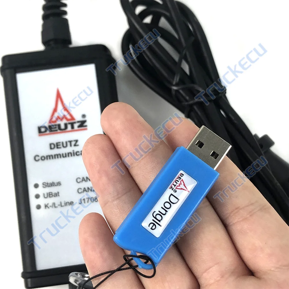 Auto Construction Scanner Tool for DEUTZ DECOM Communicator Tool Deutz SerDia High Level Diesel Diagnostic with key dongle