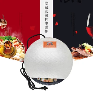 Unsichtbar versteckte Steinplatten -Induktionsofen, heißer Pfanne Esstisch, Haushaltsgebrauch 10 Hauptverkaufsinduktion Fogao Emped - №2