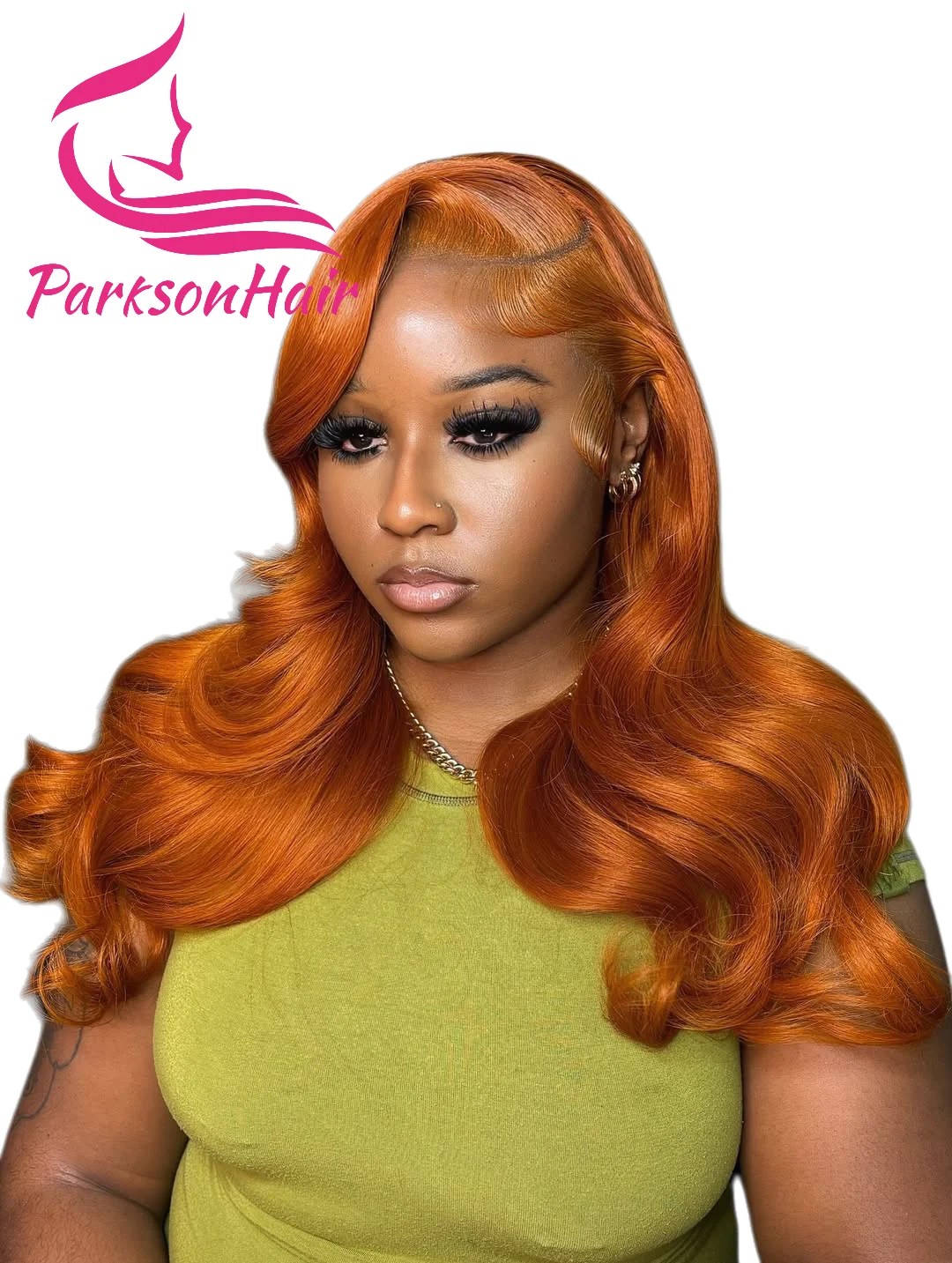 الزنجبيل البرتقالي 13x4 الدانتيل الجبهة خصلات الشعر المستعار الإنسان البرازيلي الخام الجسم موجة 350 #   باروكات شعر بشري ملونة 613 للنساء قبل نتفها