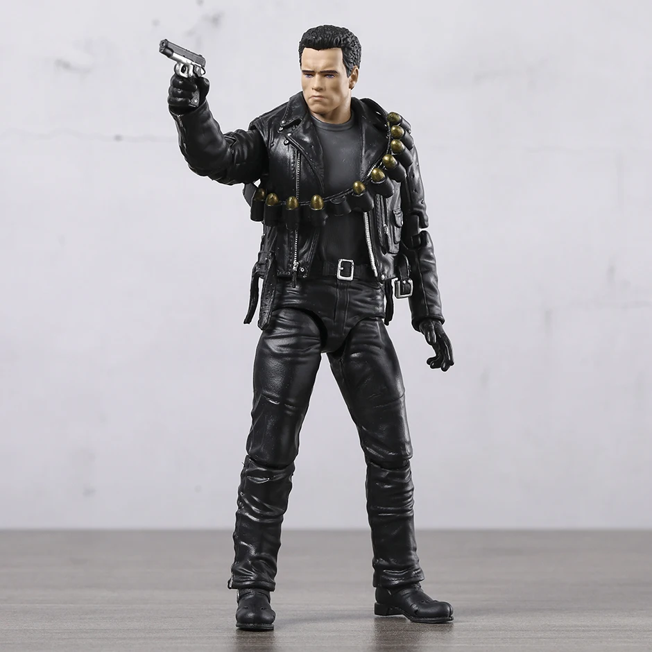 MAFEX No.199 Terminator 2 T-800 Joint Movable Action Figure PVC Toys Collection Doll Model